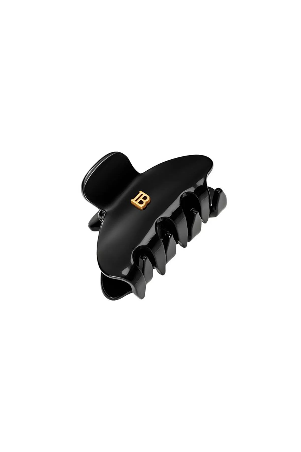 Cellulose Acetate Pince à cheveux Small Black