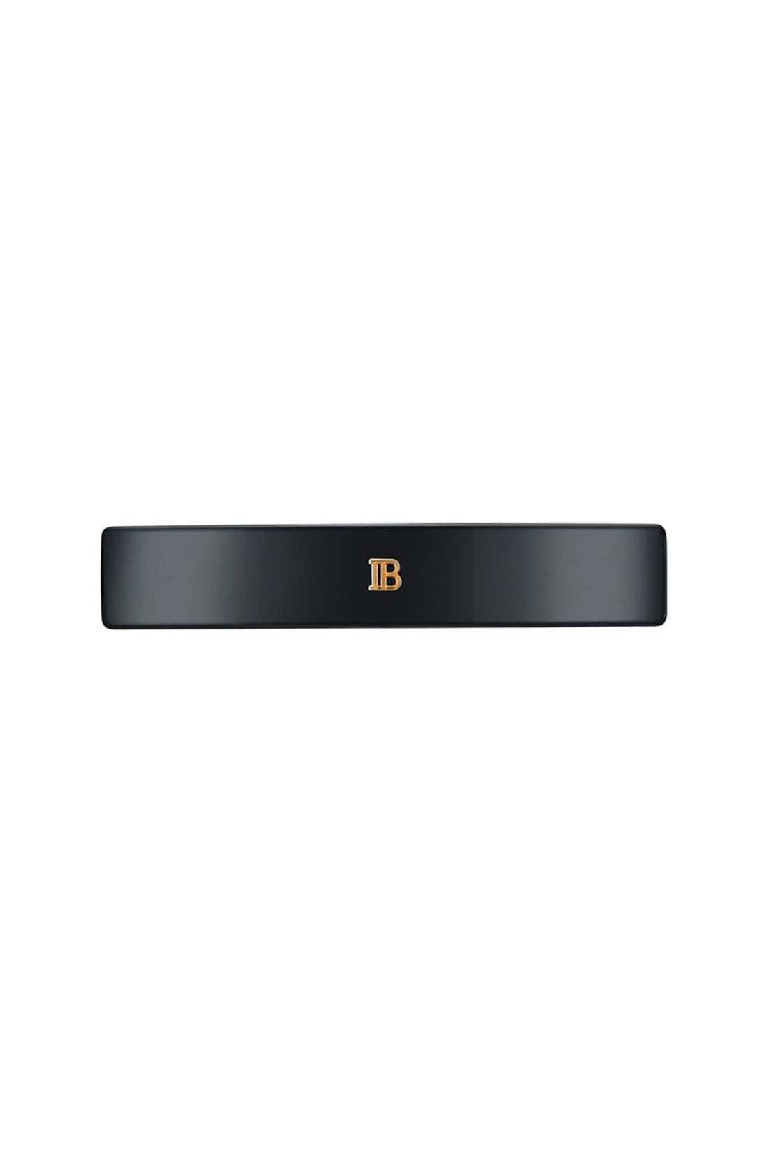 Cellulose Acetate Barrette pour Cheveux Medium Black