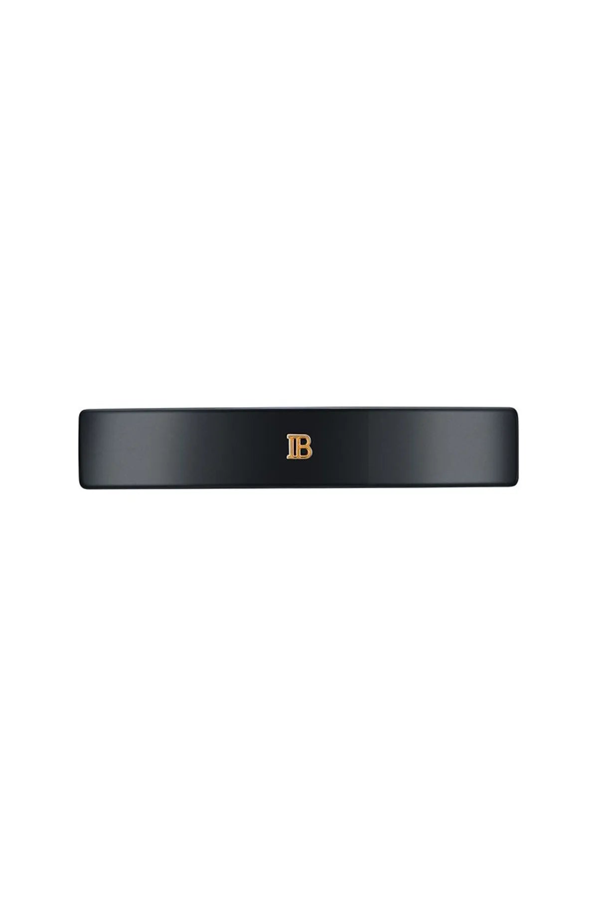Cellulose Acetate Barrette pour Cheveux Medium Black