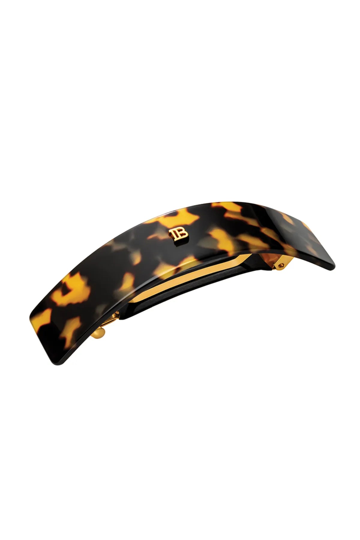 Cellulose Acetate Barrette pour Cheveux Large Tortoise Shell
