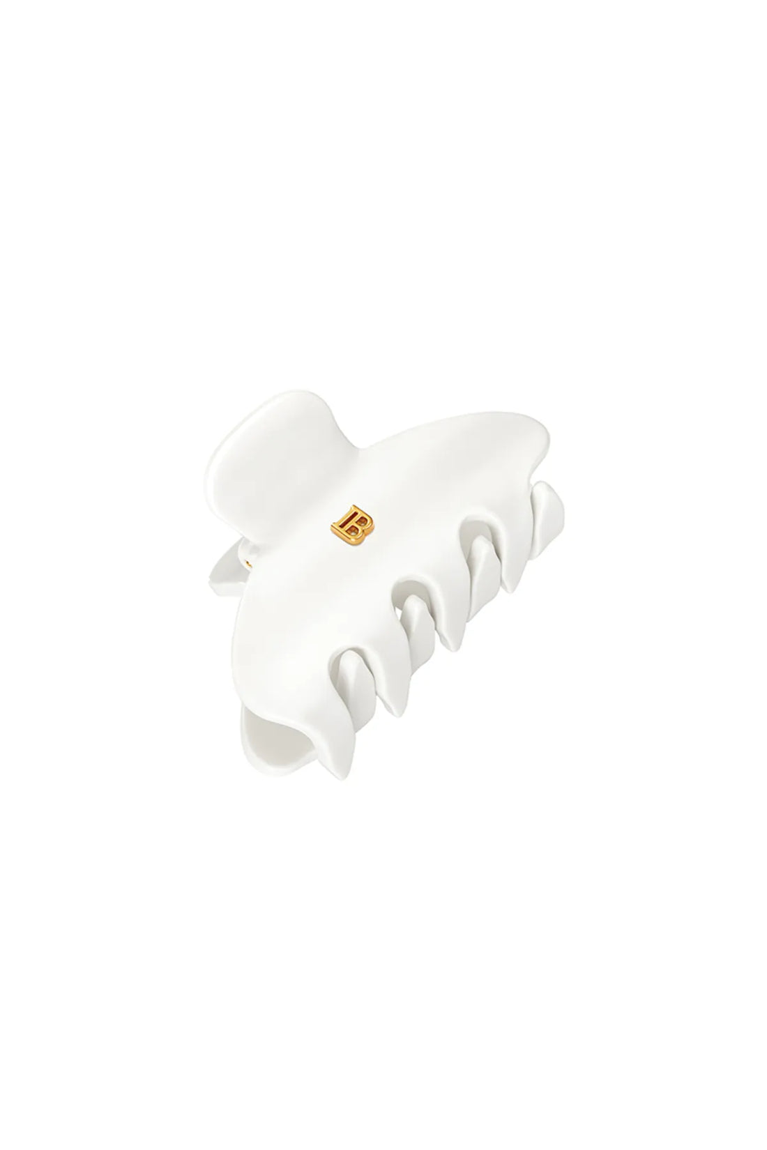 Cellulose Acetate Pince à cheveux Small White