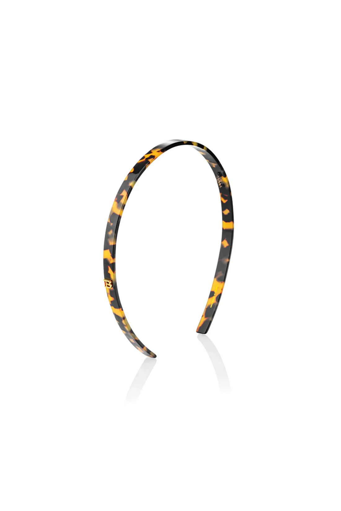 Cellulose Acetate Headband Tortoise Shell Small