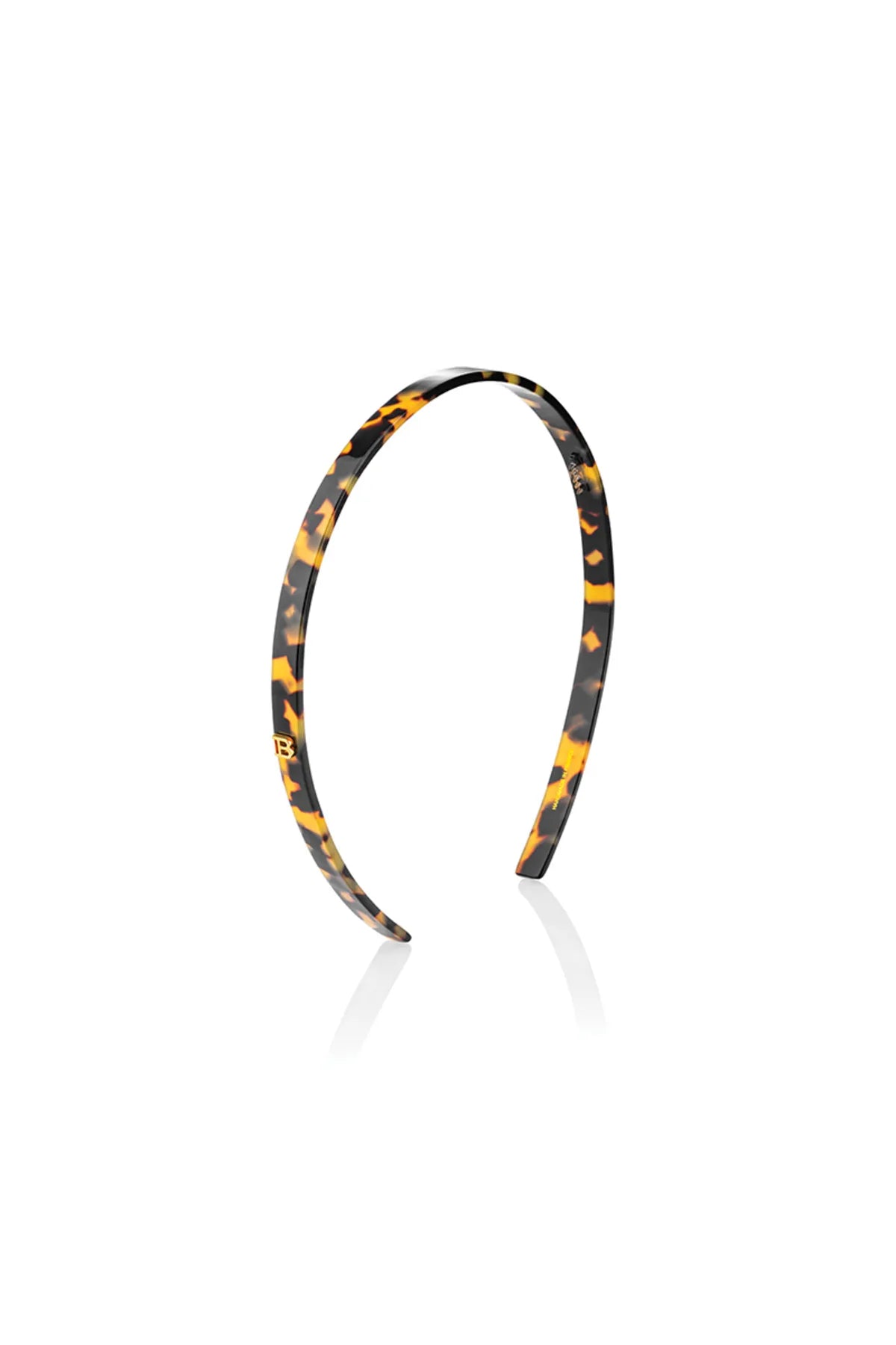 Cellulose Acetate Headband Tortoise Shell Small