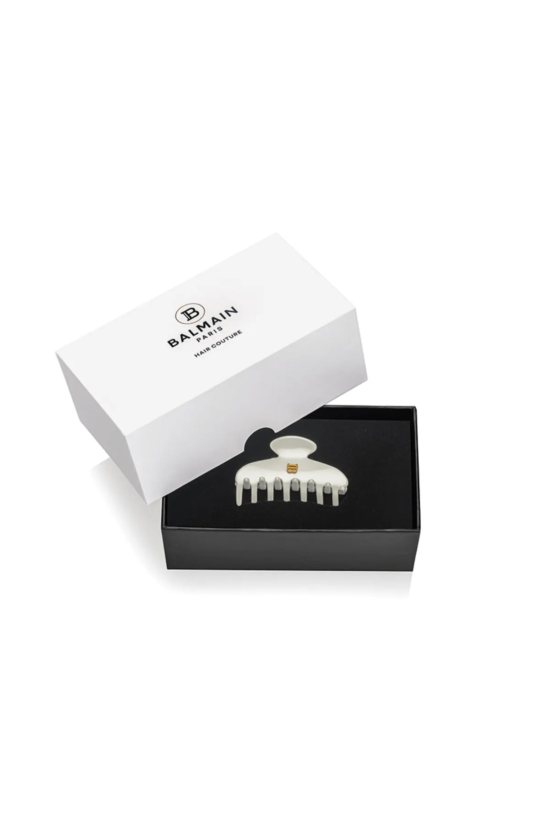 Cellulose Acetate Pince à cheveux Small White