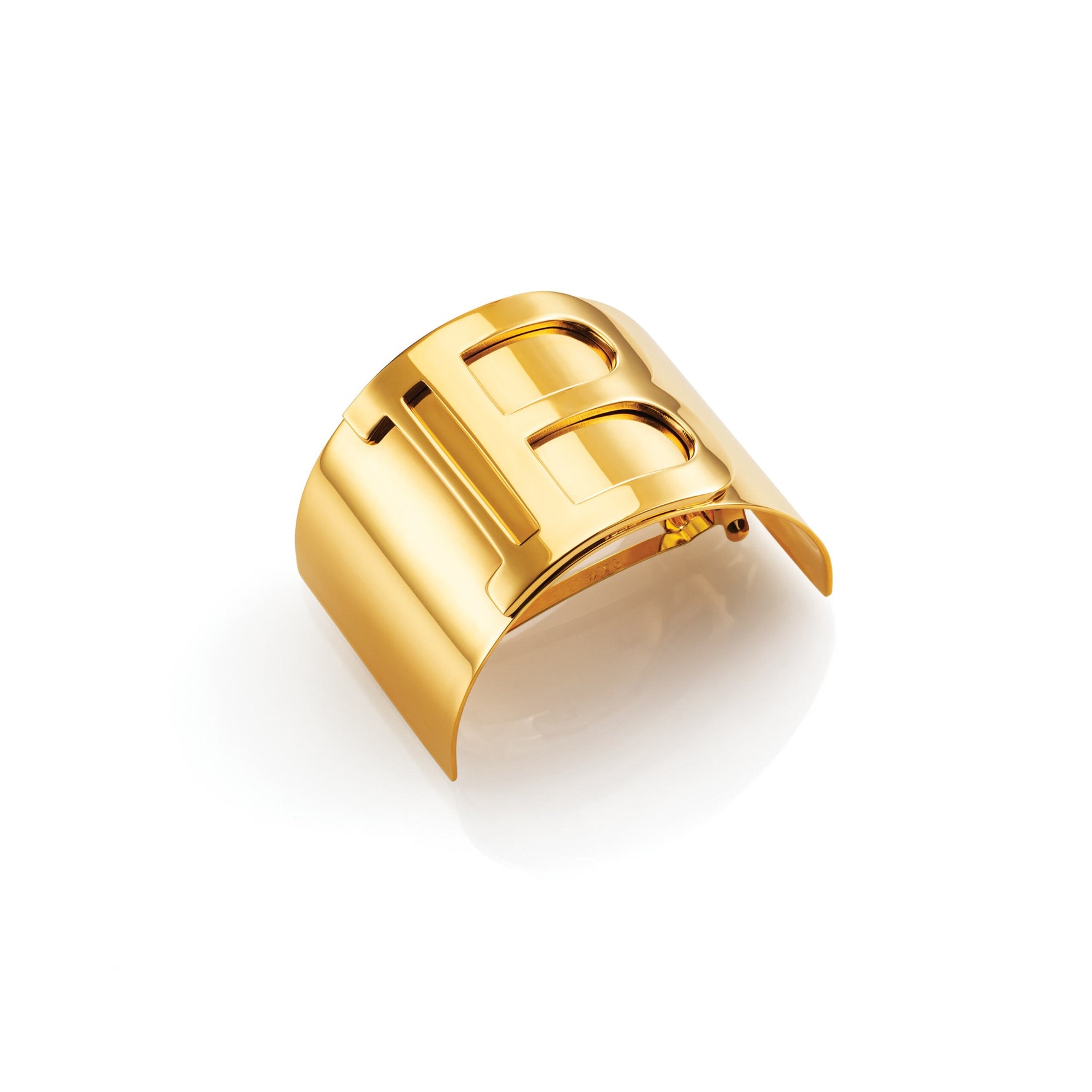 Gold Plated Clip L Logo